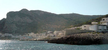 Isola di Levanzo, porticciolo