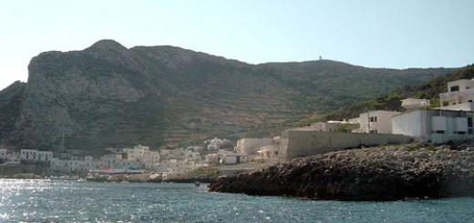 Isola di Levanzo, porticciolo