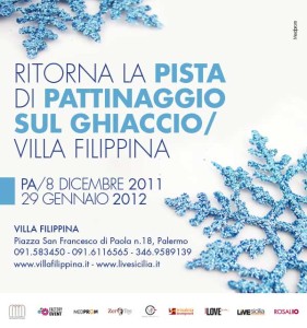 Pista di pattinaggio a Villa Filippina - Natale 2011