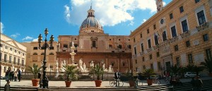 Piazza Pretoria a Palermo