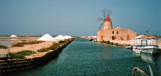 Saline Ettore Infersa a Marsala, foto di Alun Salt flickr.com/photos/alun